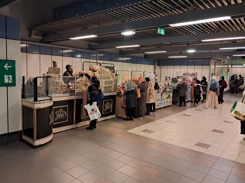 les surfaces des espaces commerciaux